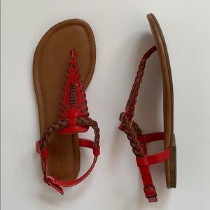 Rampage Peace braided thong sandal